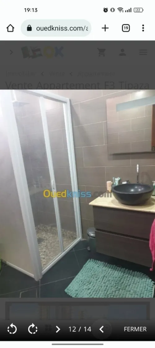 Location Appartement F3 Tipaza Kolea