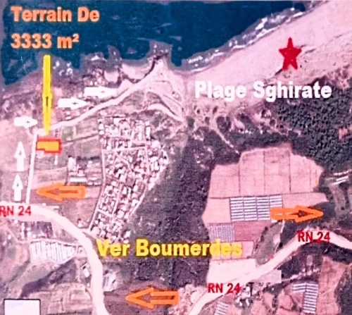 Vente Terrain Boumerdès Thenia