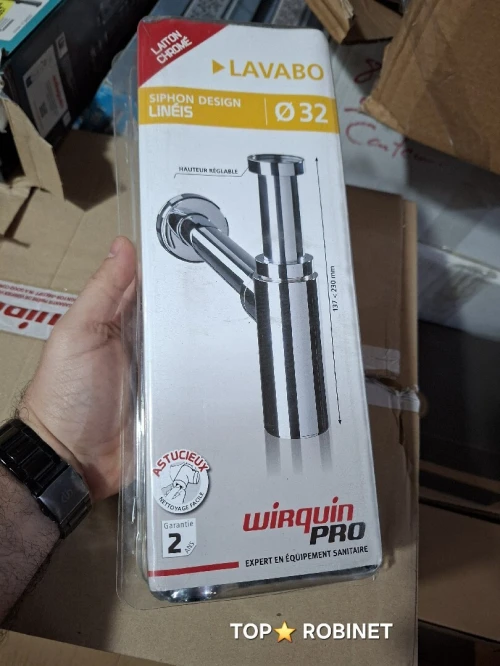 Siphon lavabo