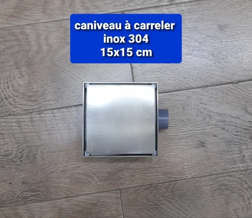 Caniveau à carreler 