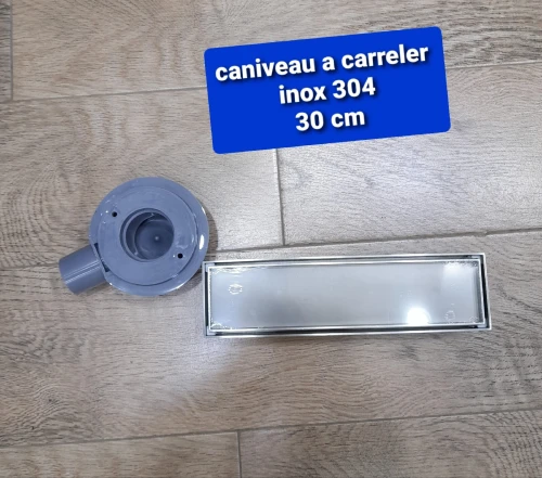 Caniveau à carreler 