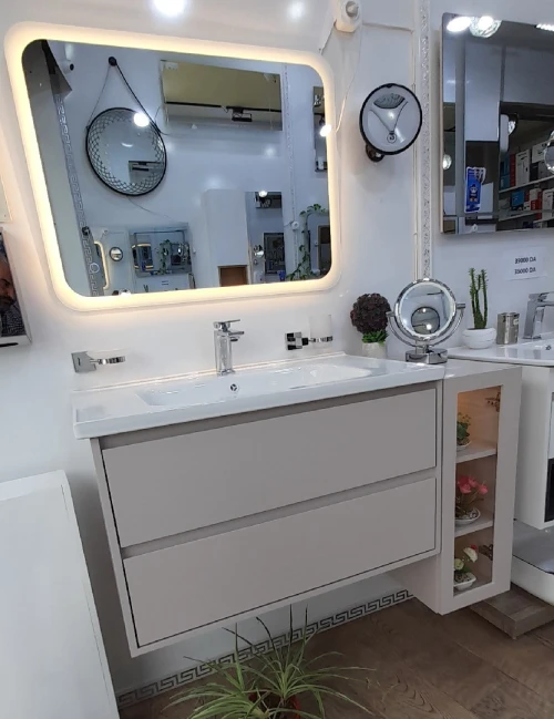 Meuble salle de bain pvc