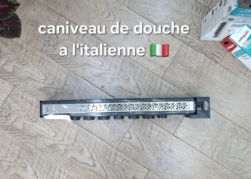 Caniveau douche