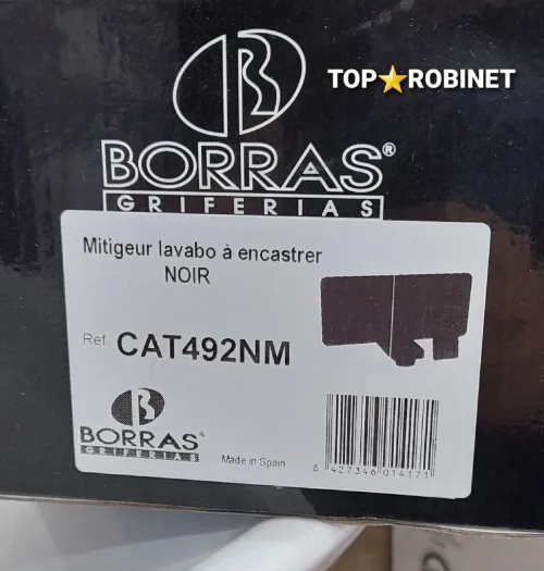 ROBINET ENCASTRABLE POUR VASQUE / LAVABO
