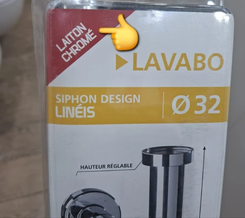 Siphon lavabo
