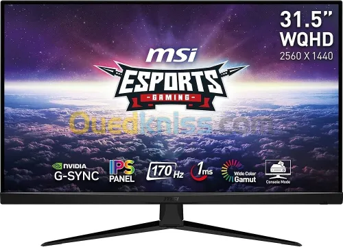 Ecran Msi G321Q fast IPS 32" 2k WQHD 170hz 1ms