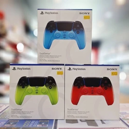 Manette ps5 remix green techno red rythm bleu