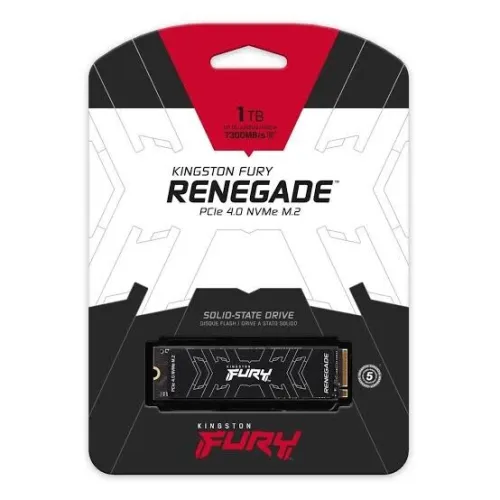 Disque dur SSD Kingston FURY Renegade 1to 7300 mo/s PCIe 4.0 NVMe M.2