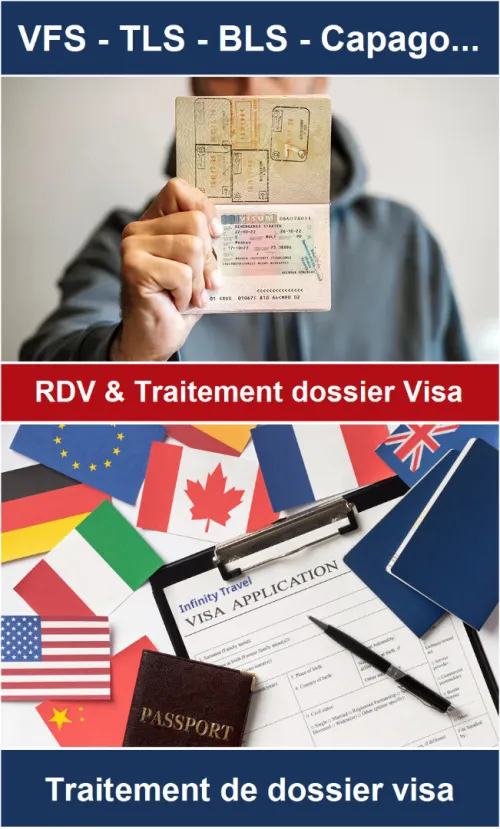 Rendez vous visa & traitement de dossier: Albanie Arménie Azerabaidjan Irlande Turquie USA UK Canada