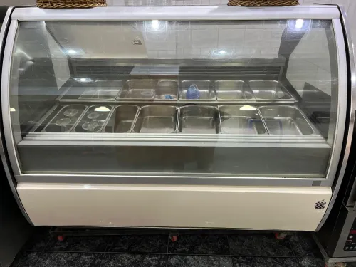 Comptoir à glace et turbine à glace