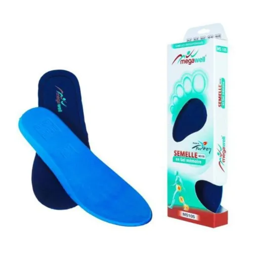 Semelle orthopédique en GEL mémoire de forme 