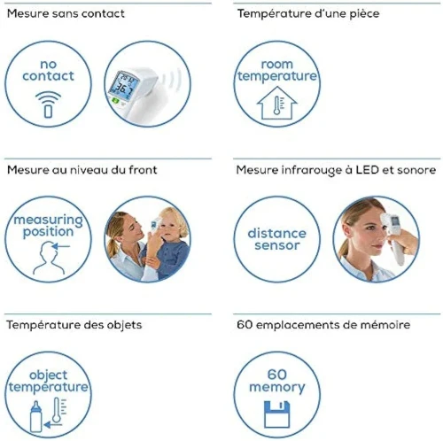 Thermomètre sans contact Beurer FT100