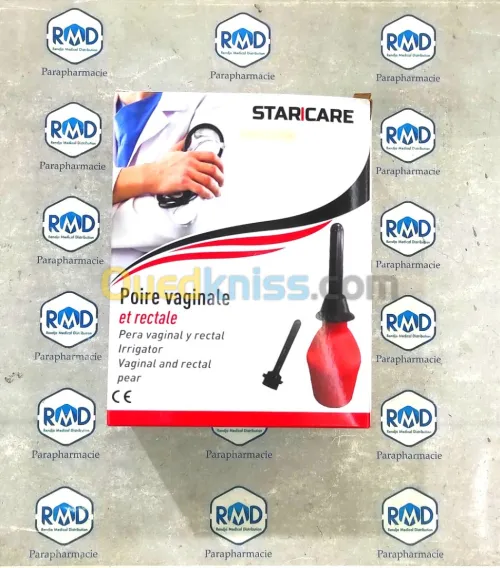 Poire a injection vaginale et rectal star Care 
