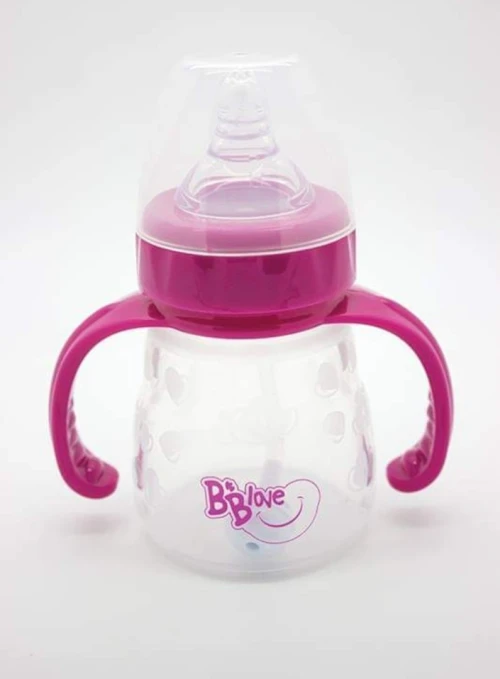 Biberon a bras 100% en silicone incassable 