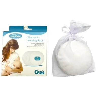 Coussinet d'allaitement lavable 