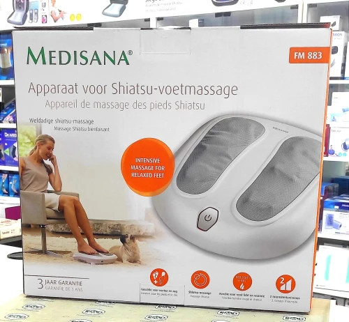 Masseur de pieds et dos shiatsu medisana 