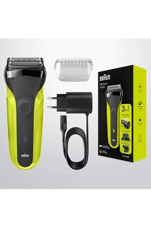 BRAUN Rasoir Electrique Series 3 - 300BT black