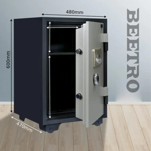 Coffre électronique fort résistant au feu 60cm BEETRO