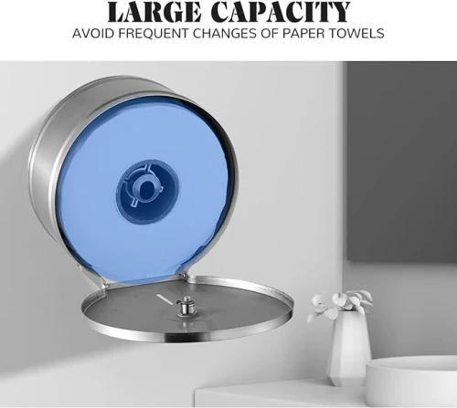porte-serviettes en papier en acier inoxydable