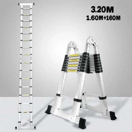 Échelle Télescopique Pliante 3.20m