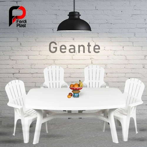 LA TABLE GÉANTE SANS CHAISES