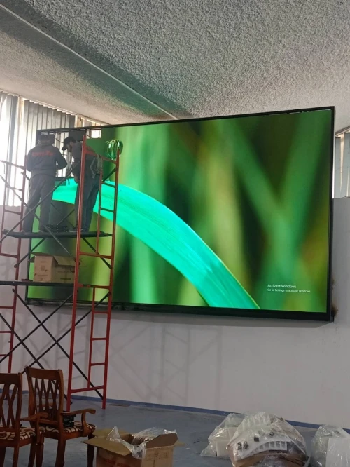 LED SCREEN P2 high rafreresh At Auditorium 