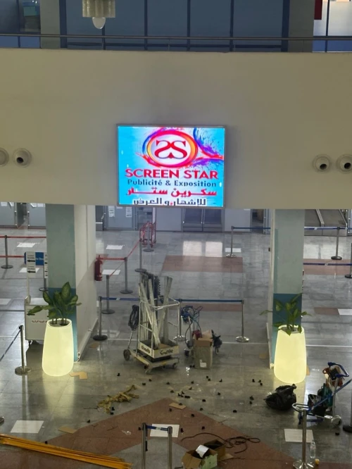 écran LED d'airport P2 et P2.5