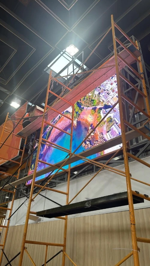 écran LED d'airport P2 et P2.5