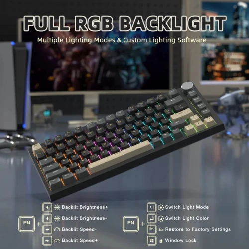 ATTACK SHARK K85-Keyboard