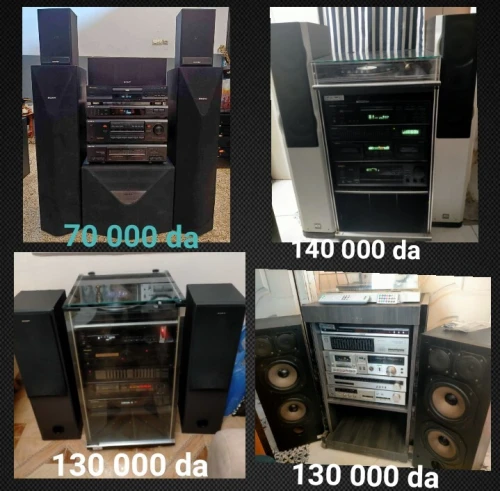 Chaîne Hi-Fi USB Bluetooth Grand choix