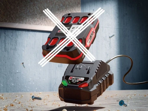 Chargeur de Batterie Parkside 20V 2.4 A - Compatible avec toutes les batteries Parkside 20V