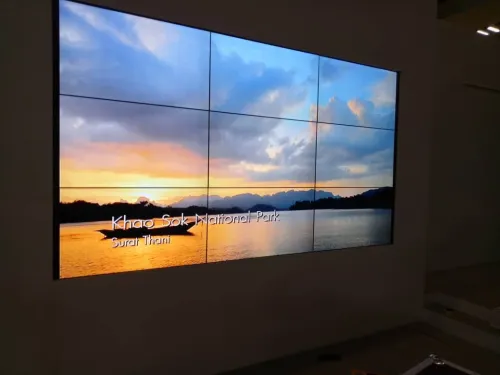 Location Ecrans Geant À LED Mur D'images Full HD/ BORNE TACTILE