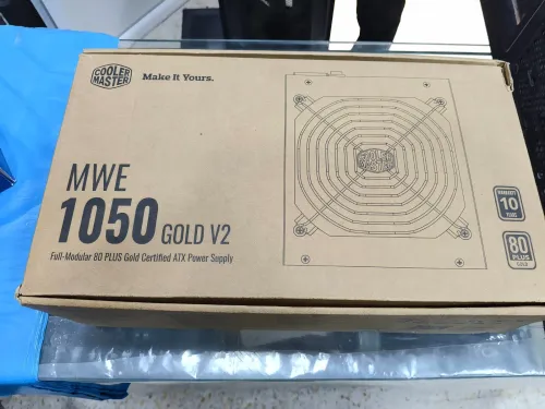 PSU COOLER MASTER MWE V2 GOLD 1050W USED BOX 10/10