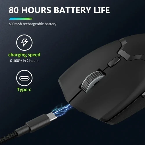 Delux M800 PRO Wireless Gaming Mouse