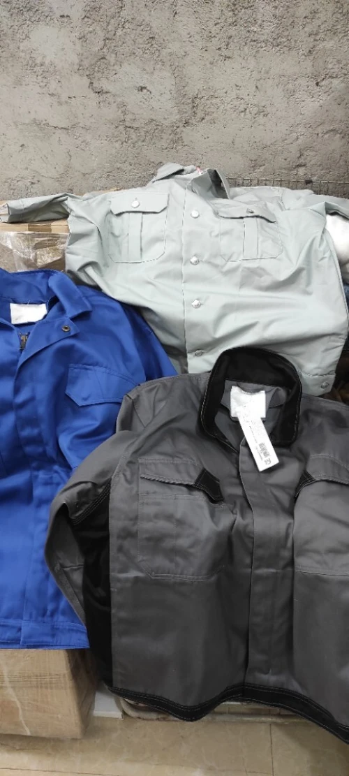 Lots de vestes de travail
