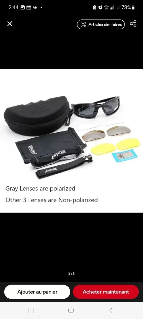 Lunette de securite