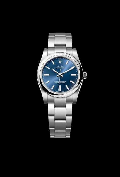 Montre Rolex Oyster Perpetual Blue " Clean " 3230