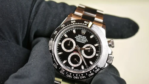 Montre Rolex Daytona black dial -master-