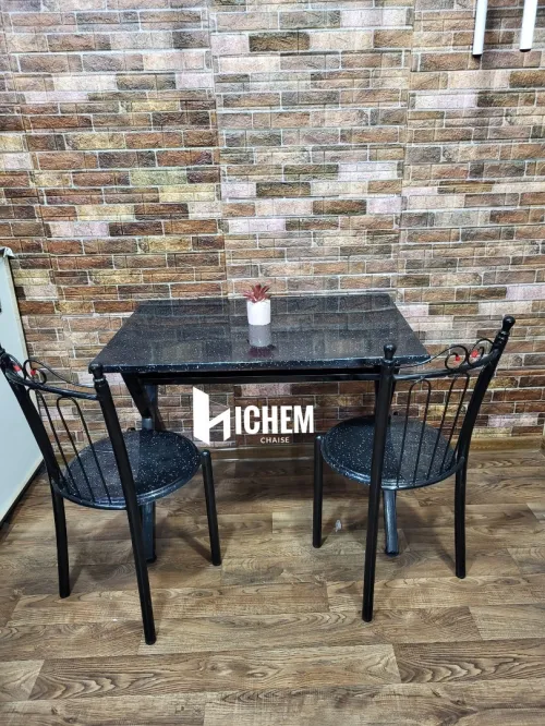 Table et chais pour cafétéria et fast food et restaurant 