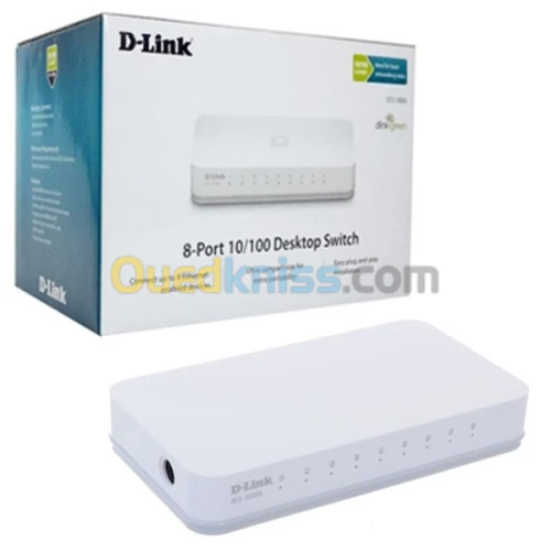 SWITCH 8 PORT 10/100 DES 1008A D-LINK
