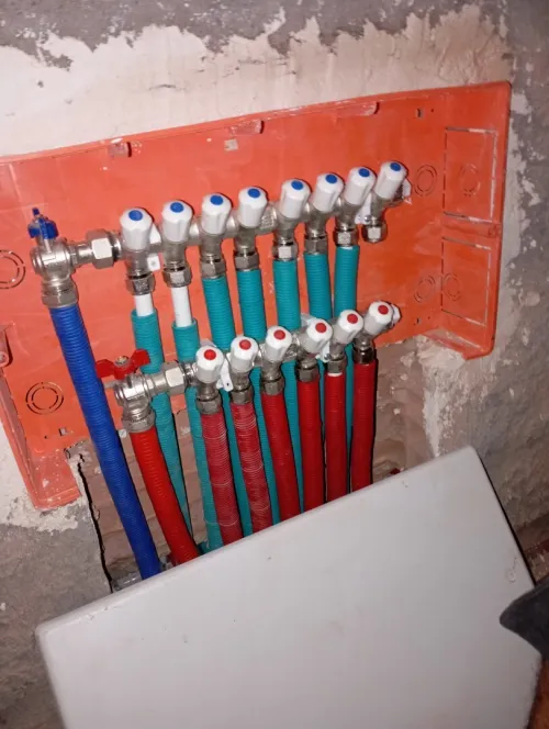 Construction douche italienne carleur et plomberie