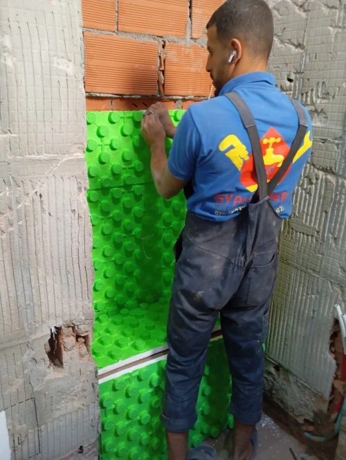 Construction douche italienne carleur et plomberie