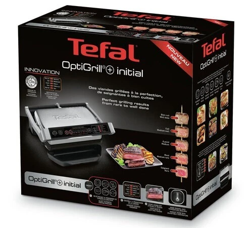 Grill-viande 2000w TEFAL Noir/inox - GC706D12