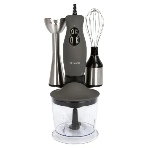 Set Mixeur plongeant + batteur + fouet 3en1 Bomann SMS 6055 CB