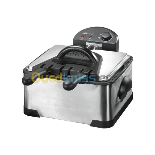 Double friteuse 4L inox Clatronic FR 3195