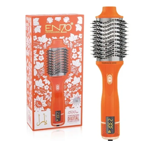 Brosse Enzo Orange EN-6219 température digital 1500w