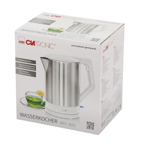 Bouilloire électrique 1,5L 2200W Clatronic WKS 3692