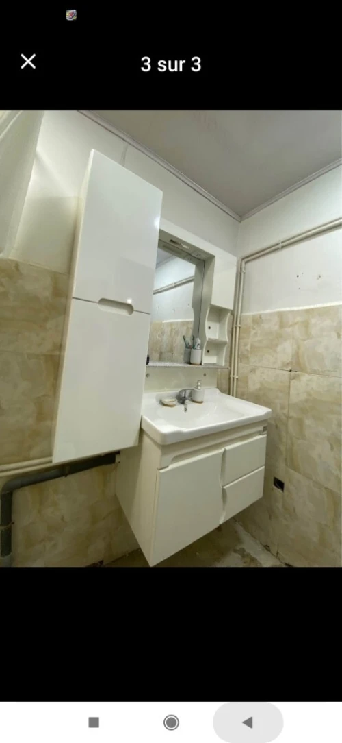 Meuble salle de bain PVC 