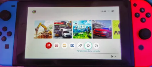  Nintendo switch flache124gb
