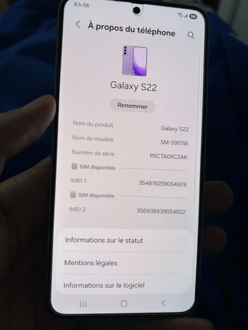 Samsung S22